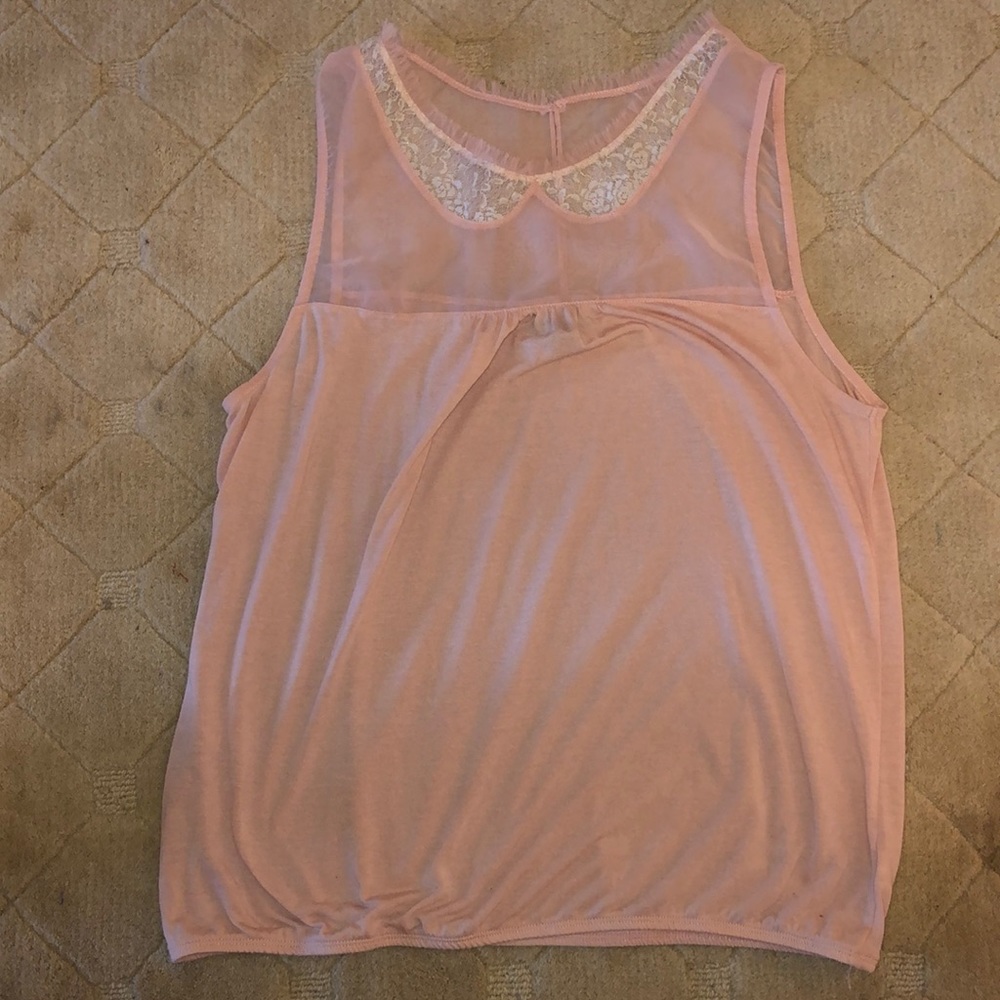 High Sheer Neck Top